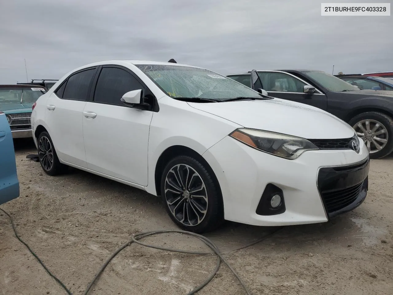 2015 Toyota Corolla L VIN: 2T1BURHE9FC403328 Lot: 76094844