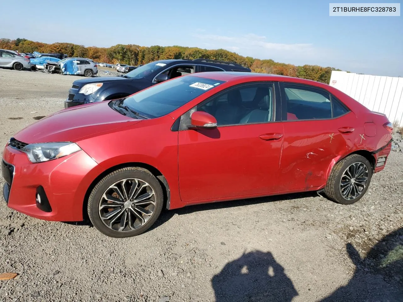 2015 Toyota Corolla L VIN: 2T1BURHE8FC328783 Lot: 76336624