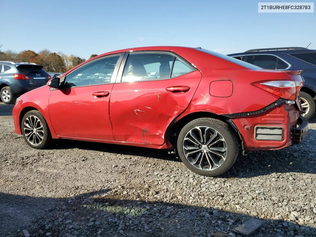 2015 Toyota Corolla L VIN: 2T1BURHE8FC328783 Lot: 76336624