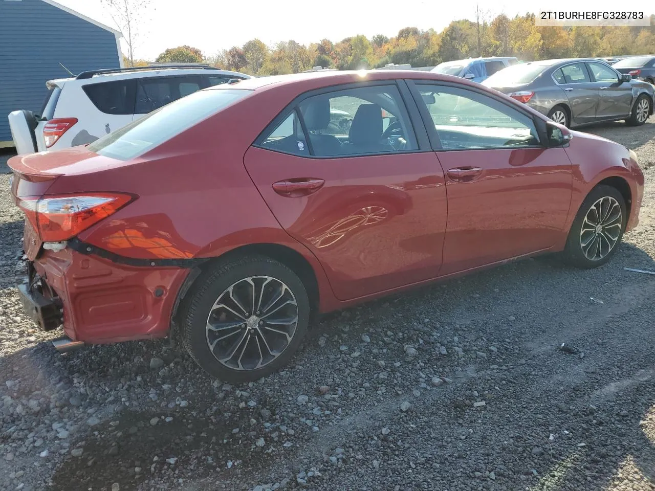 2015 Toyota Corolla L VIN: 2T1BURHE8FC328783 Lot: 76336624