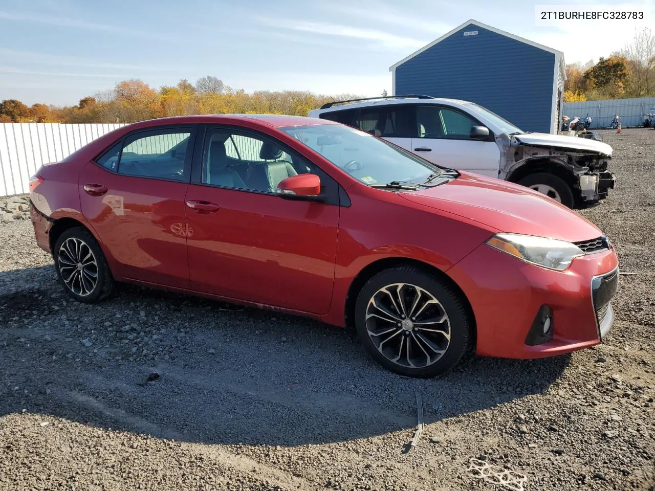 2015 Toyota Corolla L VIN: 2T1BURHE8FC328783 Lot: 76336624