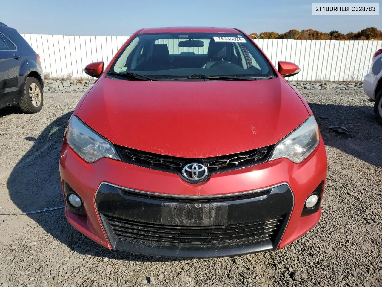 2015 Toyota Corolla L VIN: 2T1BURHE8FC328783 Lot: 76336624