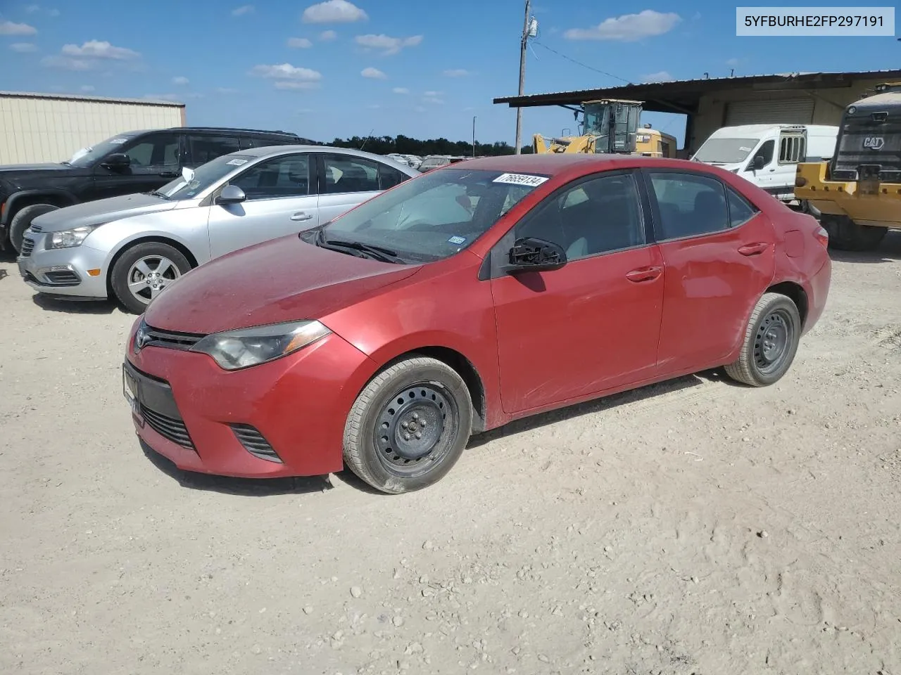 2015 Toyota Corolla L VIN: 5YFBURHE2FP297191 Lot: 76659134