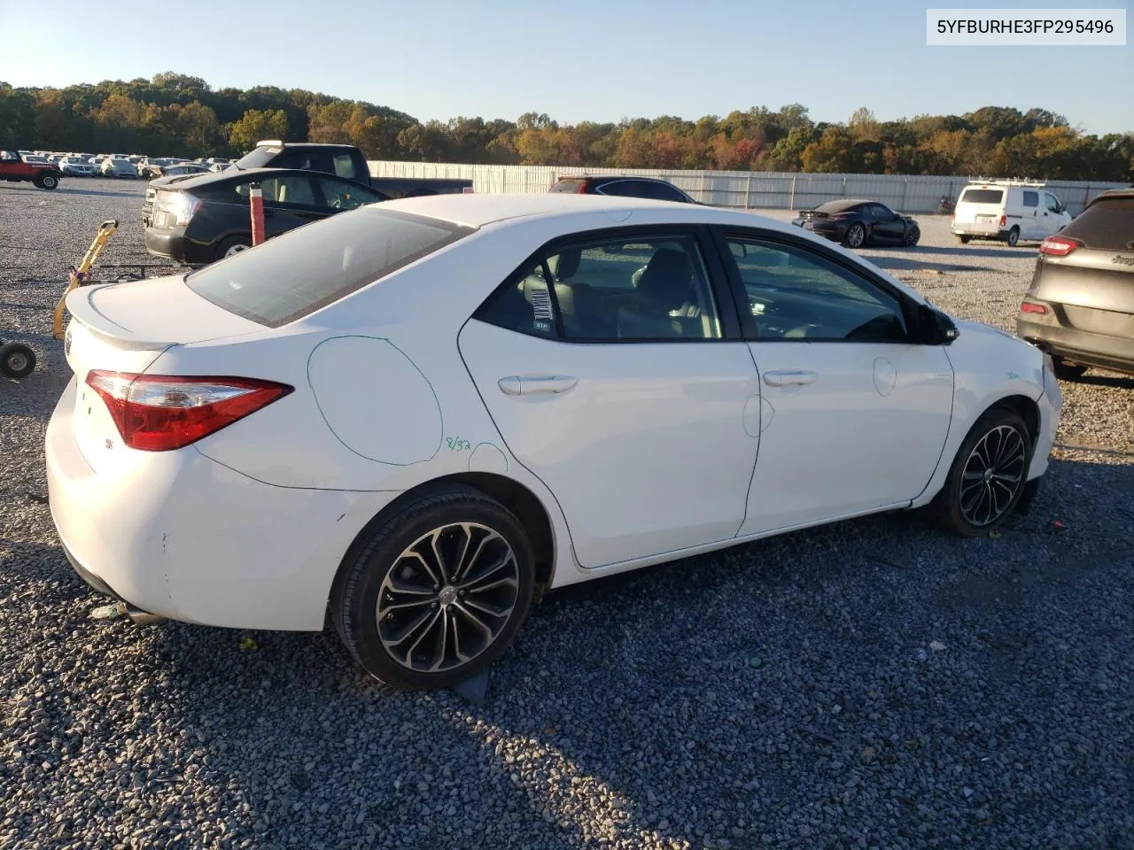 2015 Toyota Corolla L VIN: 5YFBURHE3FP295496 Lot: 76996974