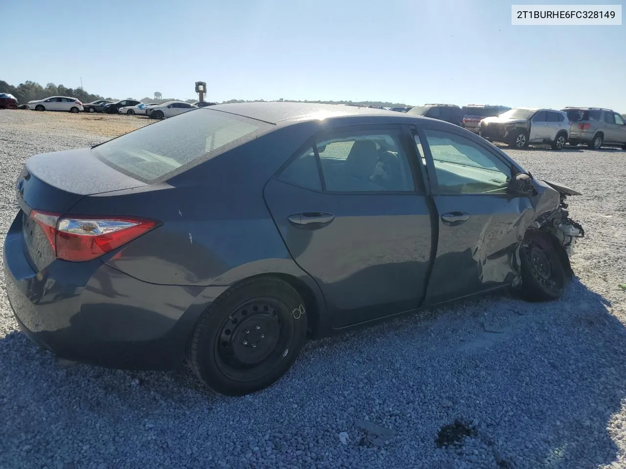 2015 Toyota Corolla L VIN: 2T1BURHE6FC328149 Lot: 77063584