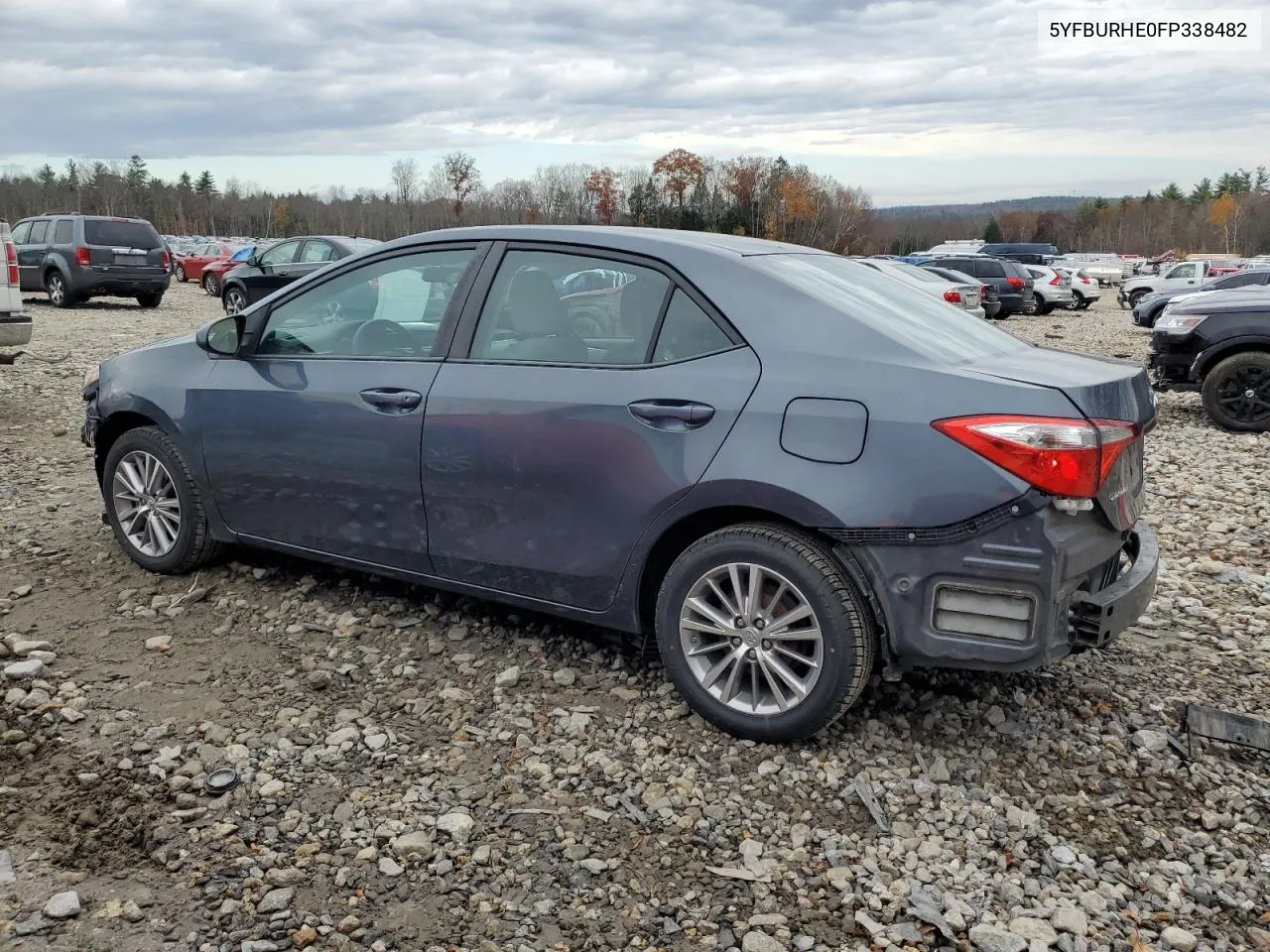 2015 Toyota Corolla L VIN: 5YFBURHE0FP338482 Lot: 77075744