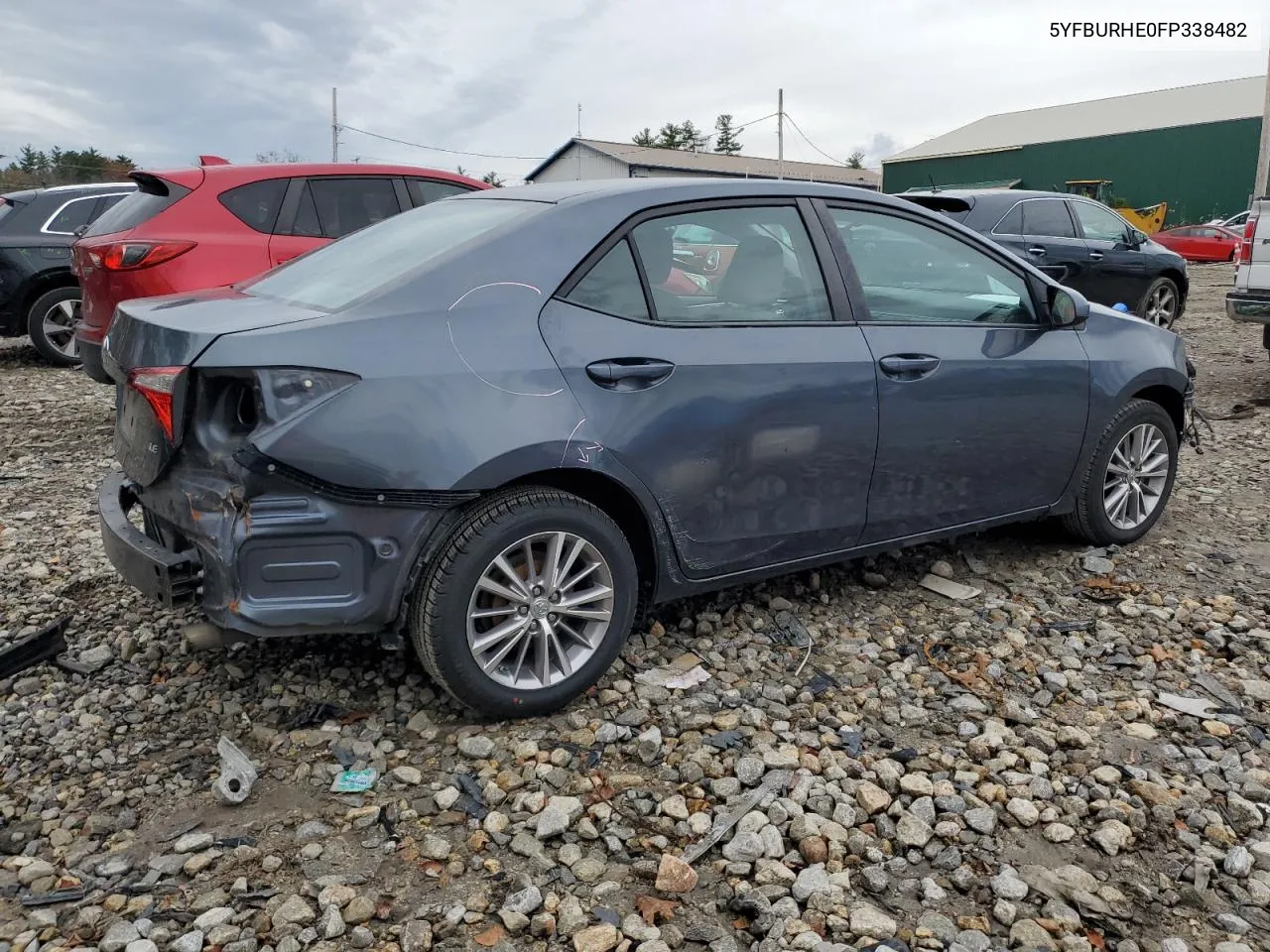 2015 Toyota Corolla L VIN: 5YFBURHE0FP338482 Lot: 77075744