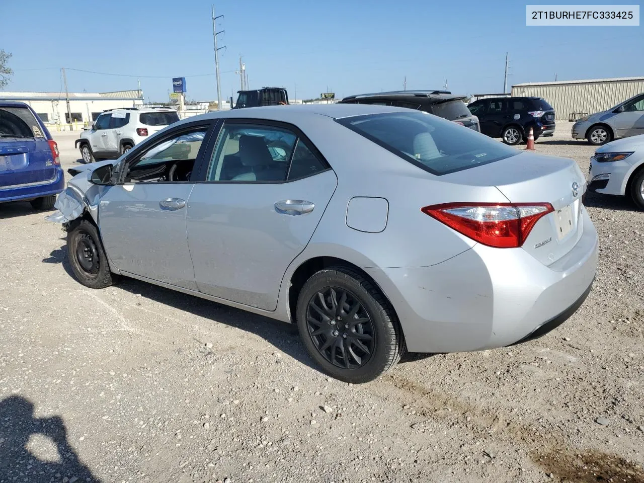 2015 Toyota Corolla L VIN: 2T1BURHE7FC333425 Lot: 77150204