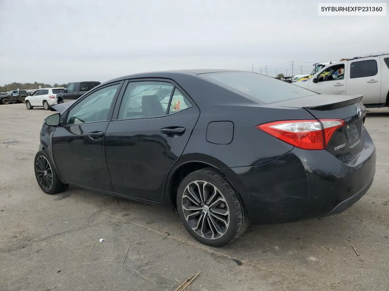 2015 Toyota Corolla L VIN: 5YFBURHEXFP231360 Lot: 77379274