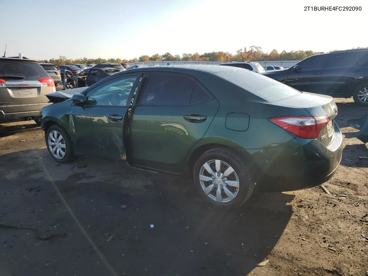 2015 Toyota Corolla L VIN: 2T1BURHE4FC292090 Lot: 77404344