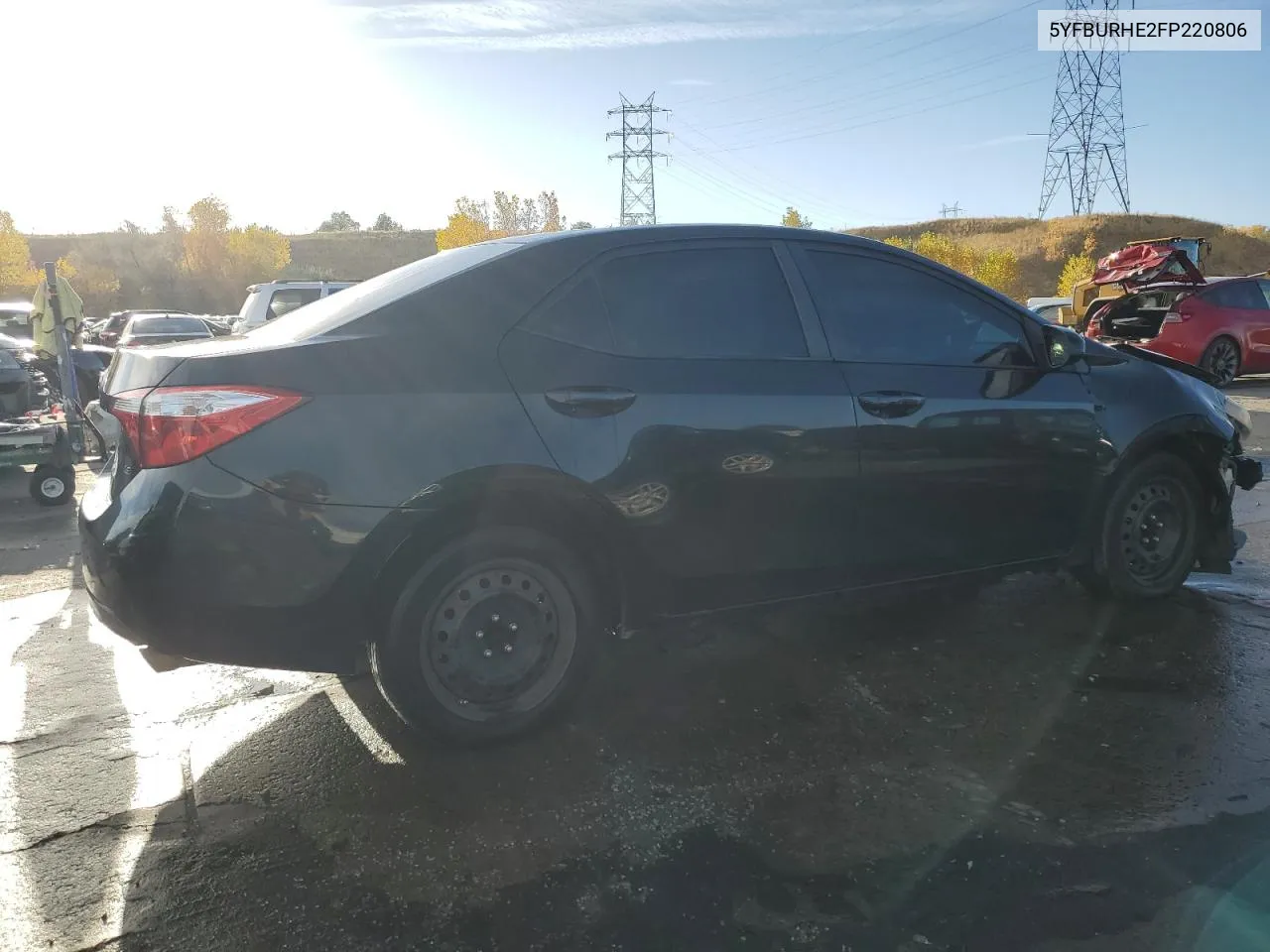 5YFBURHE2FP220806 2015 Toyota Corolla L