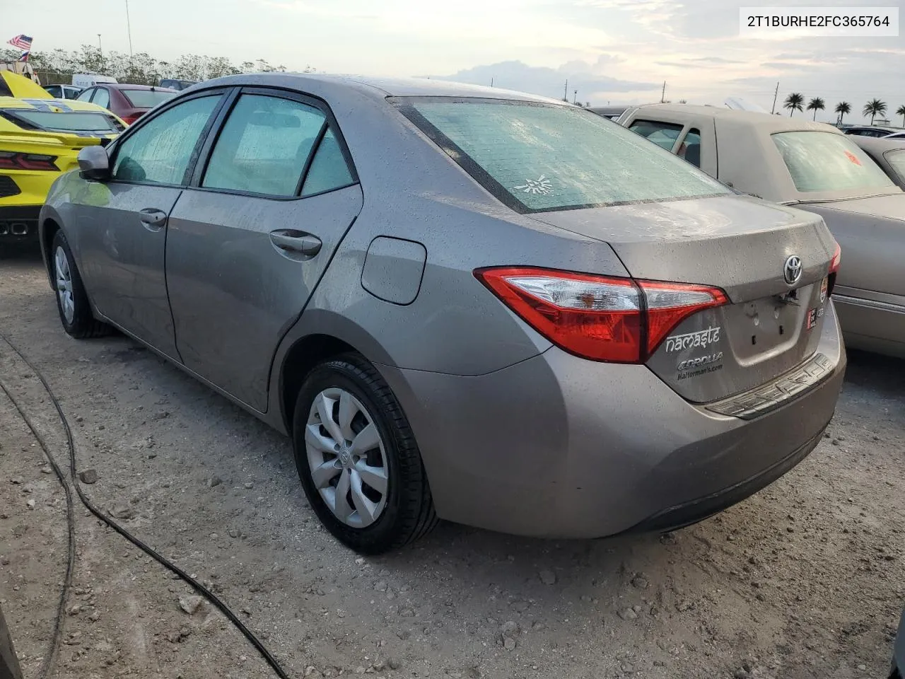 2015 Toyota Corolla L VIN: 2T1BURHE2FC365764 Lot: 77426434