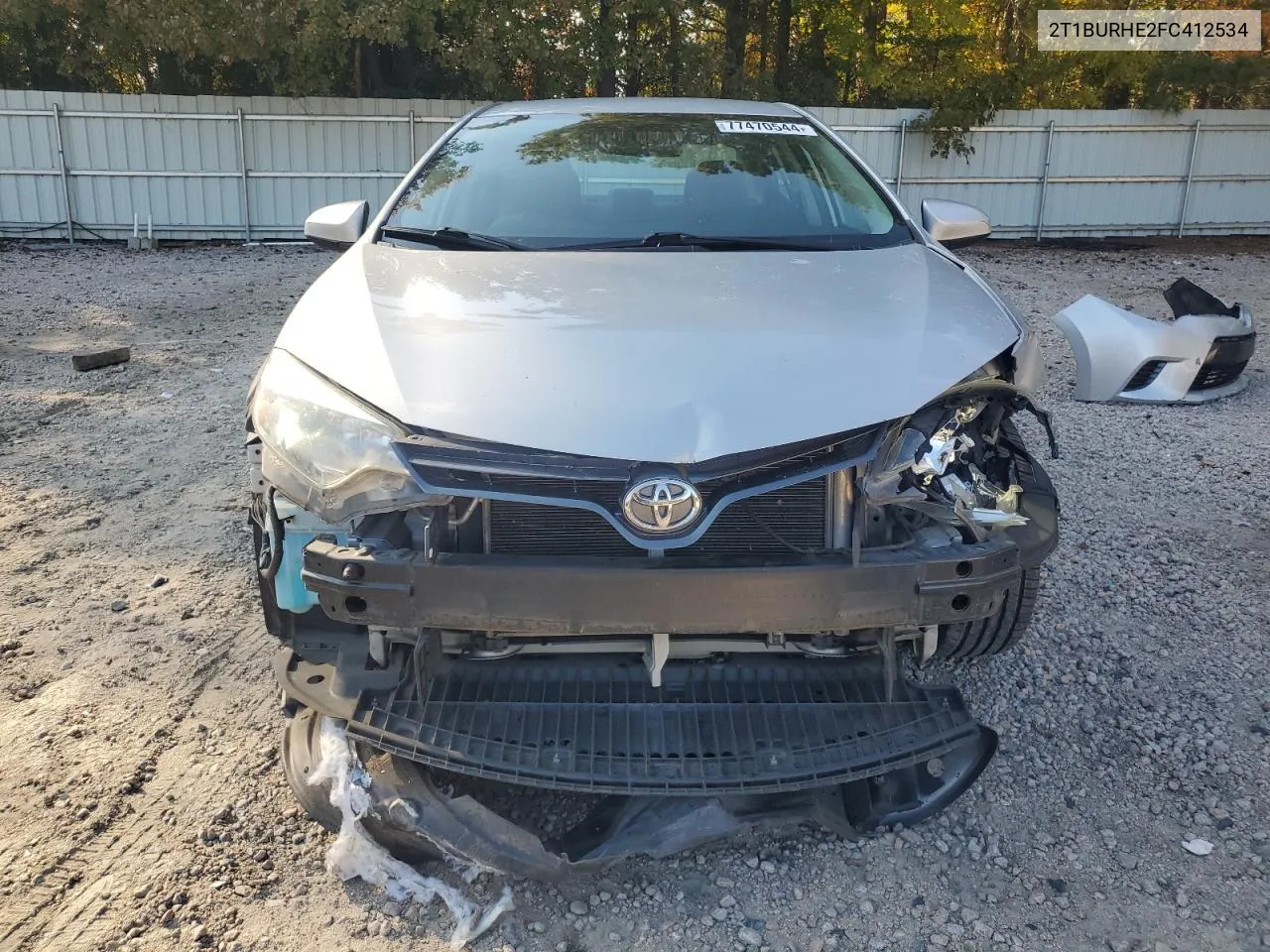 2T1BURHE2FC412534 2015 Toyota Corolla L