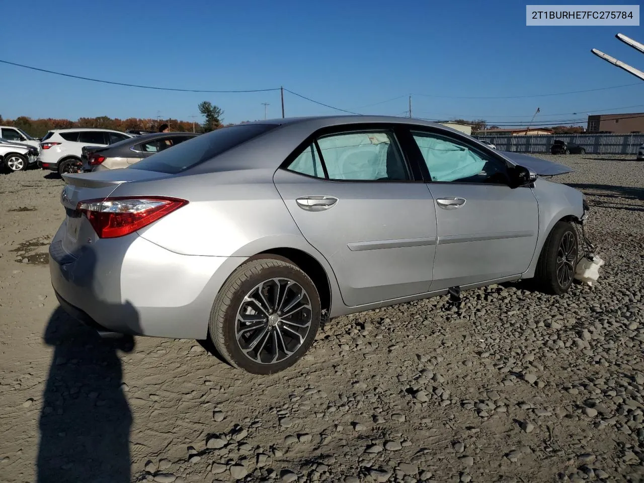 2015 Toyota Corolla L VIN: 2T1BURHE7FC275784 Lot: 77575354