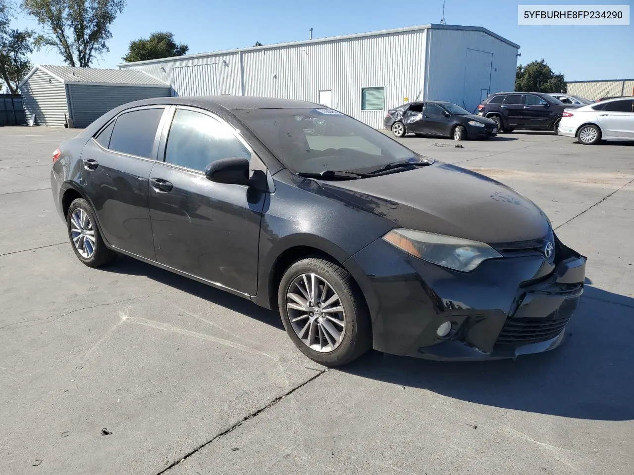 2015 Toyota Corolla L VIN: 5YFBURHE8FP234290 Lot: 77600954