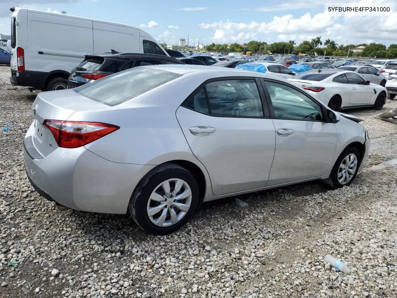 2015 Toyota Corolla L VIN: 5YFBURHE4FP341000 Lot: 77635614