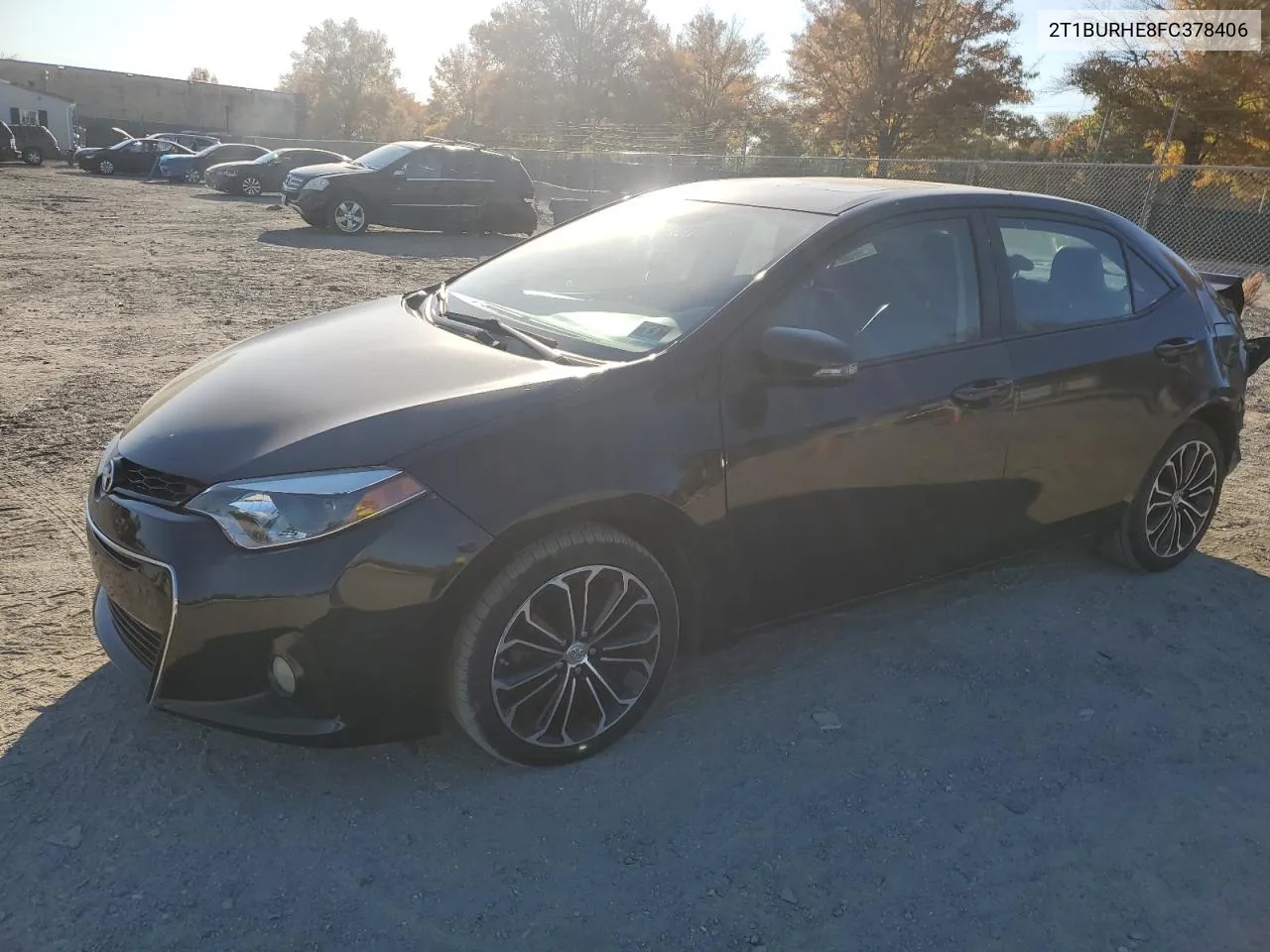 2015 Toyota Corolla L VIN: 2T1BURHE8FC378406 Lot: 77647774