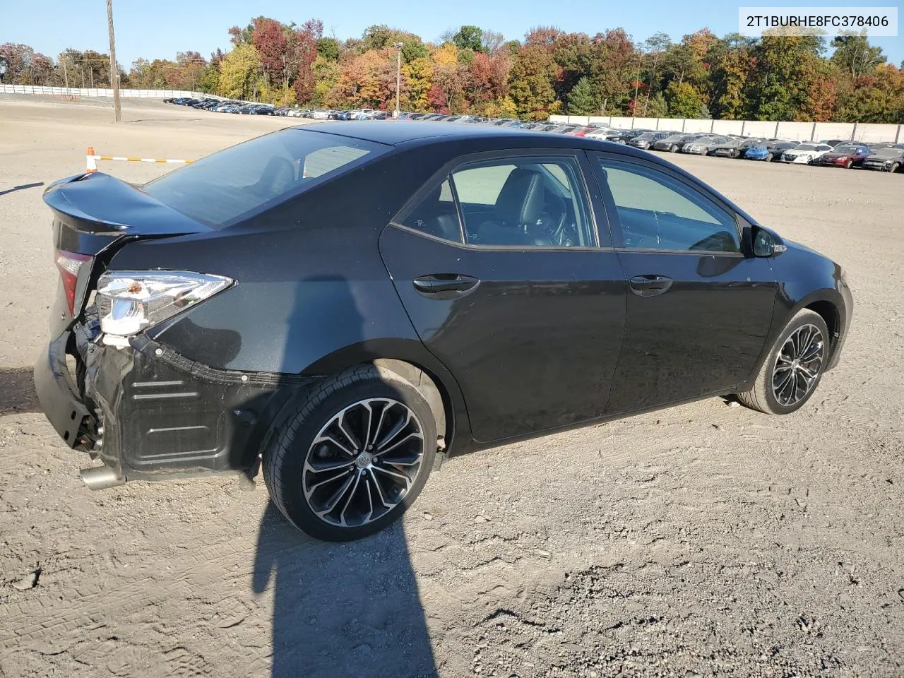 2015 Toyota Corolla L VIN: 2T1BURHE8FC378406 Lot: 77647774