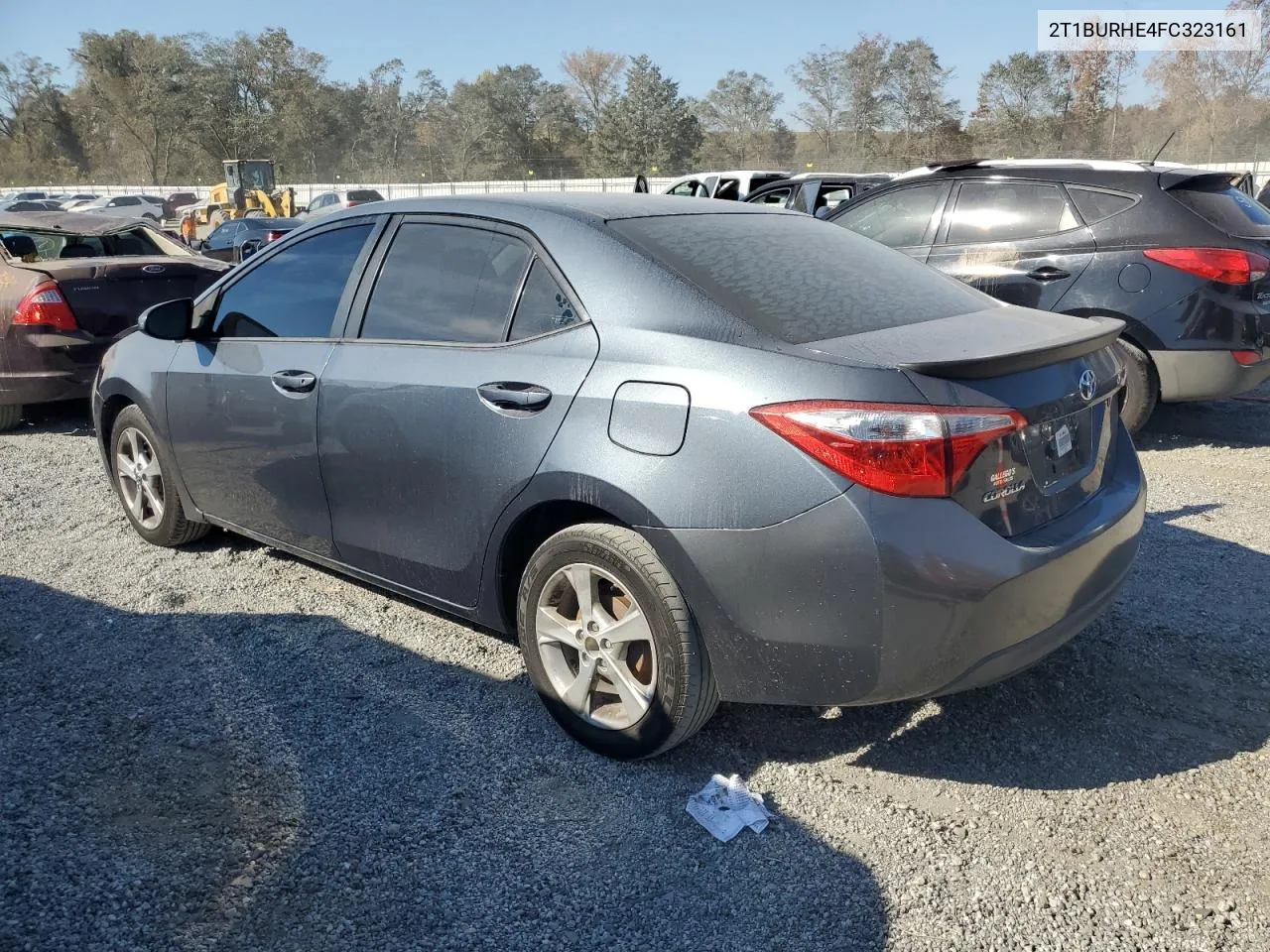 2015 Toyota Corolla L VIN: 2T1BURHE4FC323161 Lot: 77748354