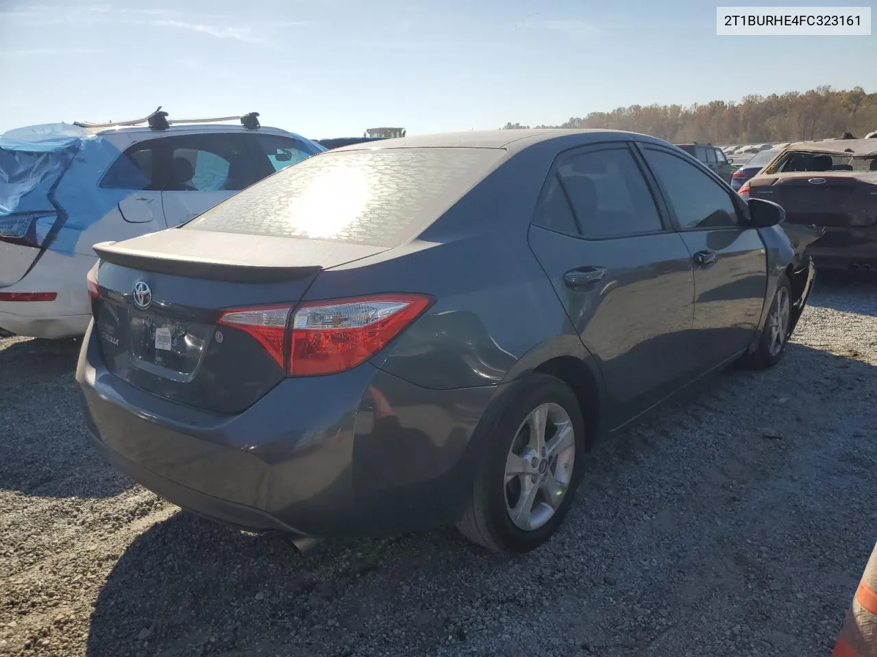 2015 Toyota Corolla L VIN: 2T1BURHE4FC323161 Lot: 77748354