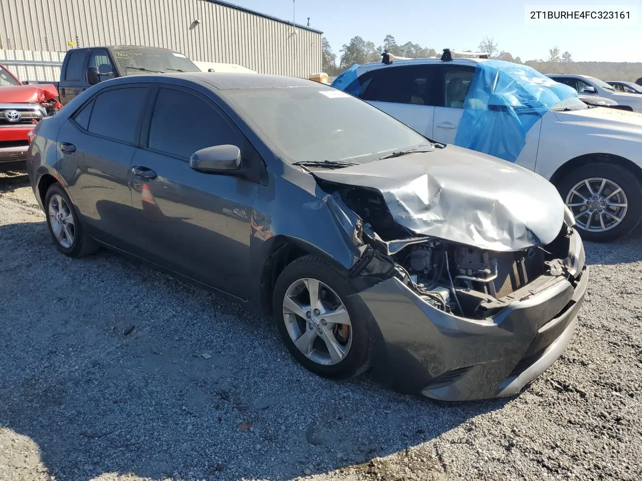 2015 Toyota Corolla L VIN: 2T1BURHE4FC323161 Lot: 77748354