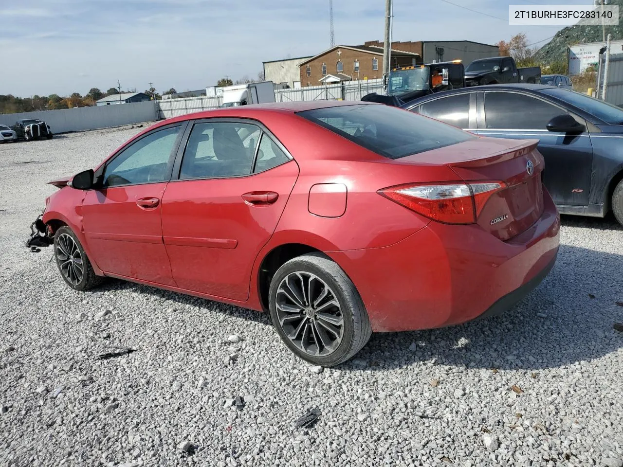 2015 Toyota Corolla L VIN: 2T1BURHE3FC283140 Lot: 77792334