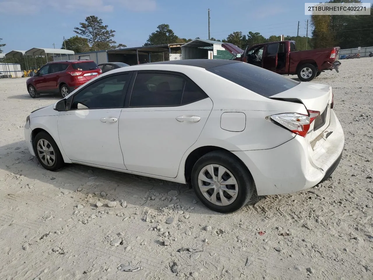 2015 Toyota Corolla L VIN: 2T1BURHE1FC402271 Lot: 77861104