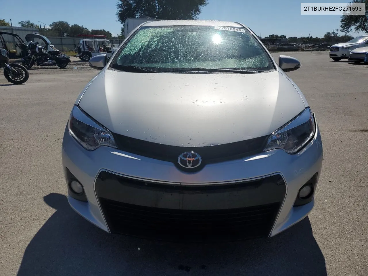 2T1BURHE2FC271593 2015 Toyota Corolla L