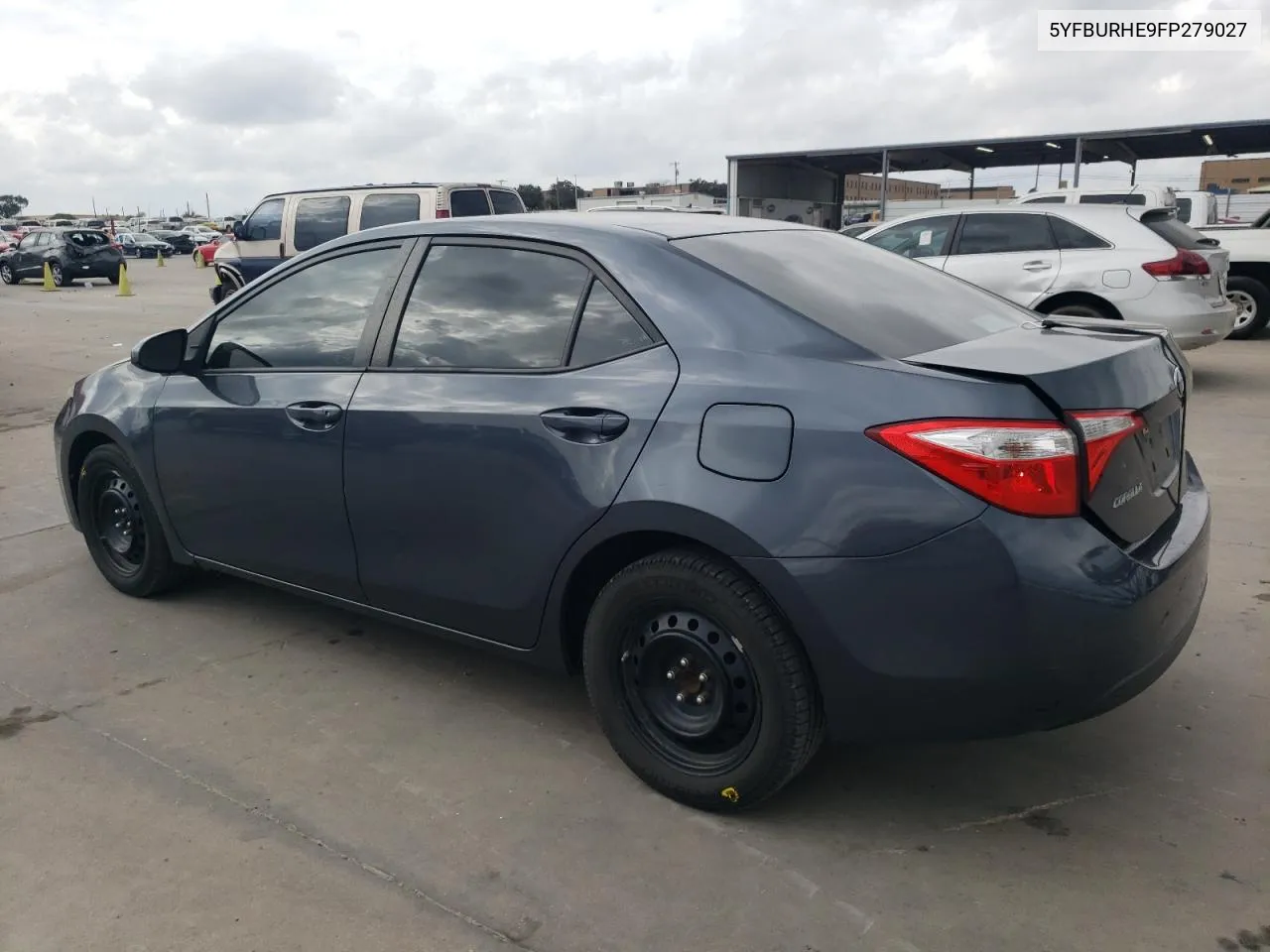 2015 Toyota Corolla L VIN: 5YFBURHE9FP279027 Lot: 78019074