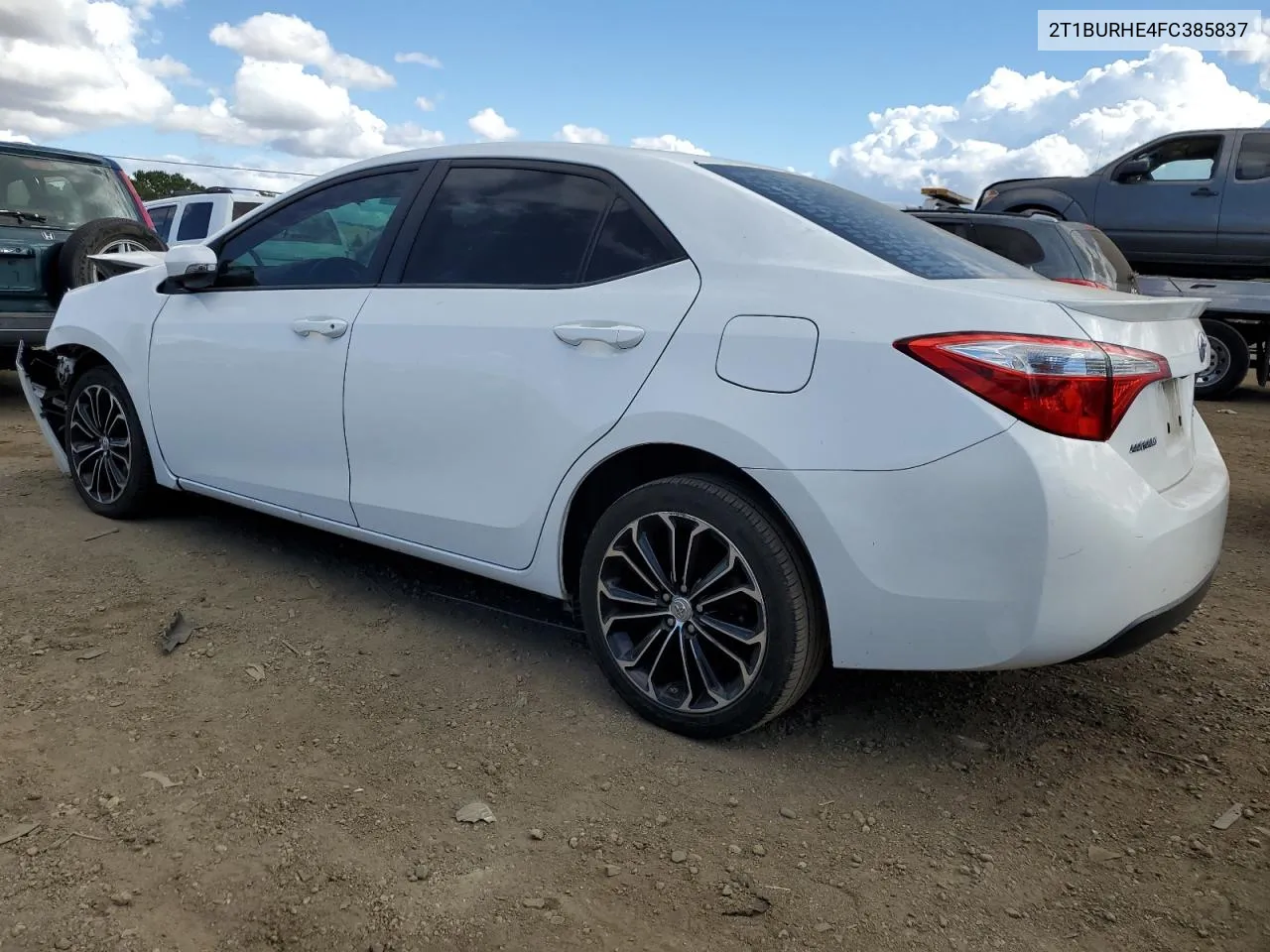 2015 Toyota Corolla L VIN: 2T1BURHE4FC385837 Lot: 78039924