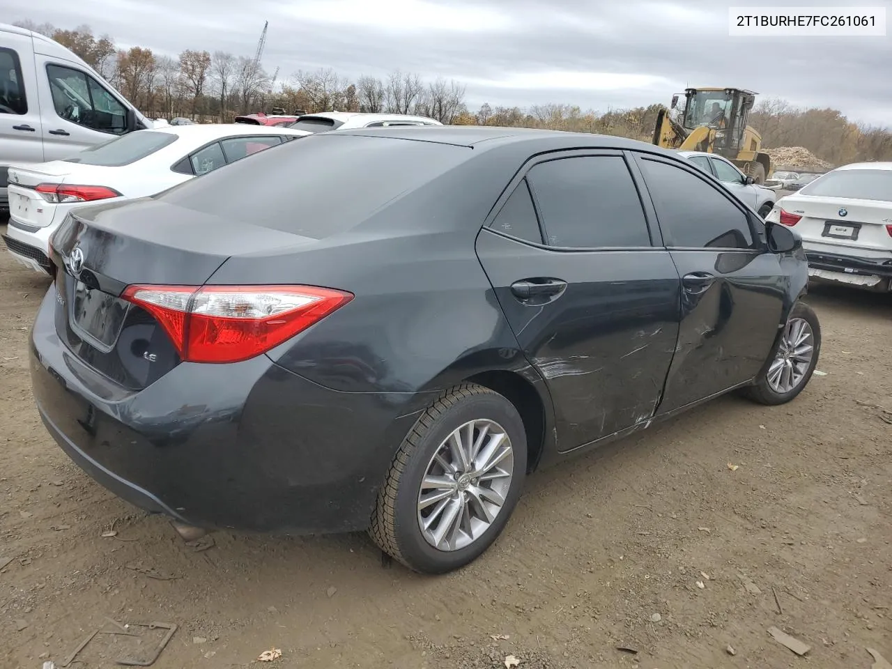 2015 Toyota Corolla L VIN: 2T1BURHE7FC261061 Lot: 78136704