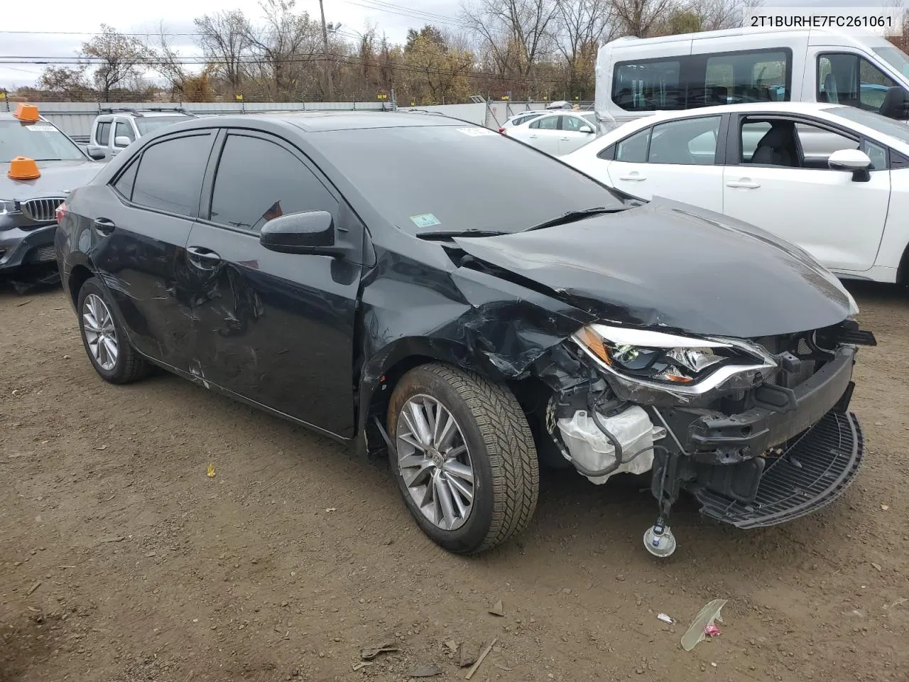 2015 Toyota Corolla L VIN: 2T1BURHE7FC261061 Lot: 78136704