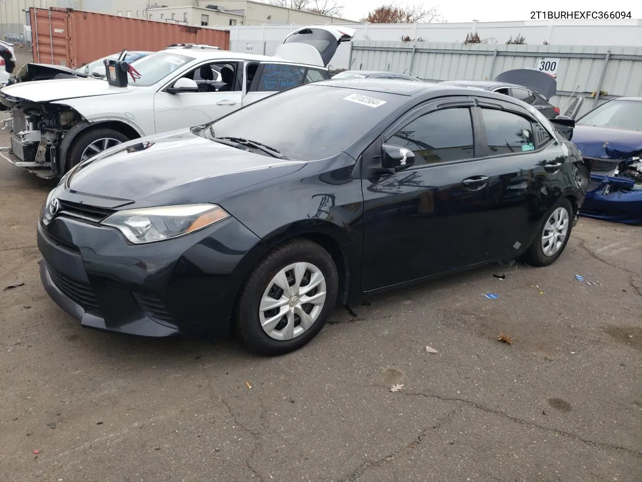 2015 Toyota Corolla L VIN: 2T1BURHEXFC366094 Lot: 78182564