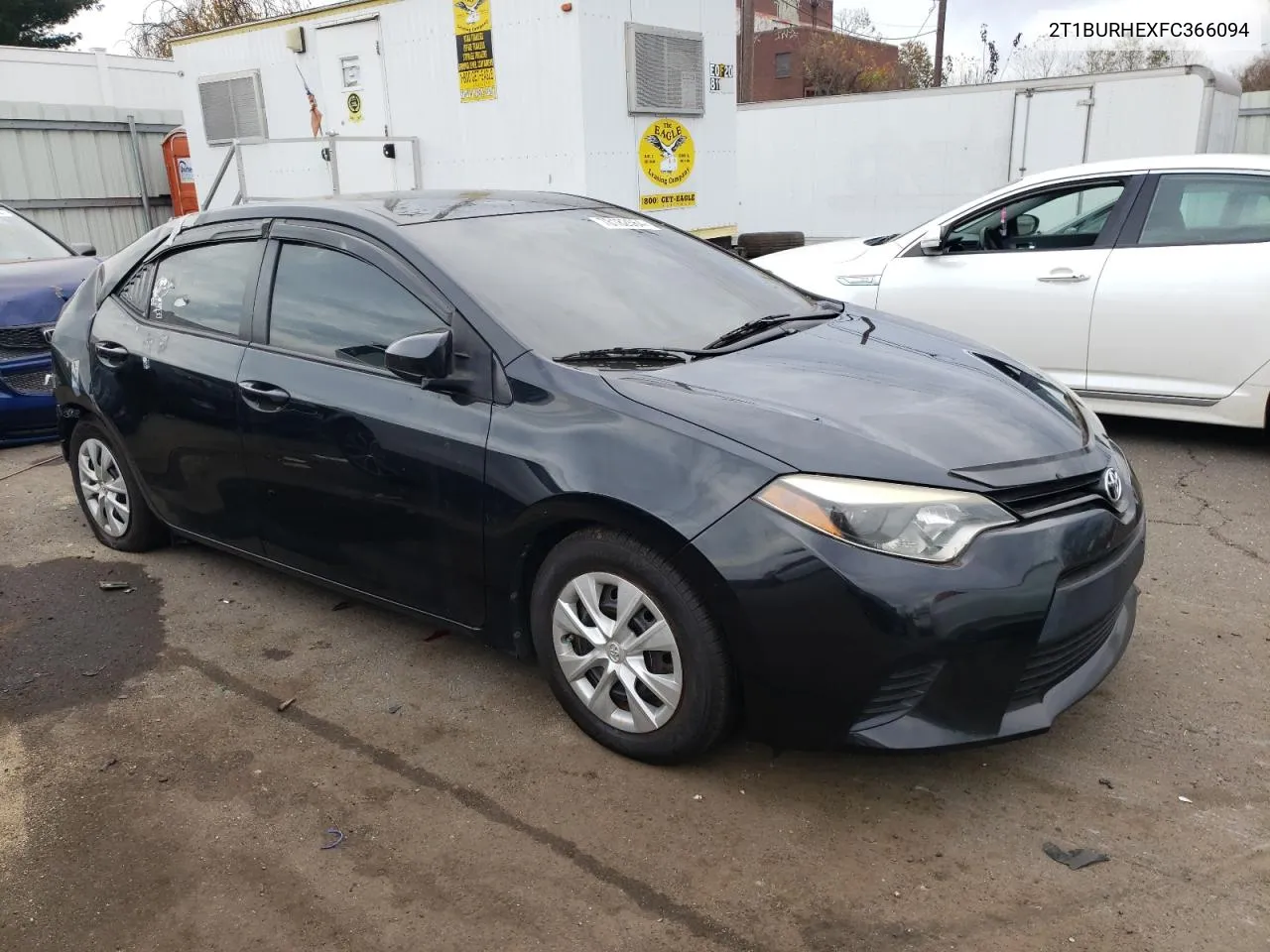 2015 Toyota Corolla L VIN: 2T1BURHEXFC366094 Lot: 78182564