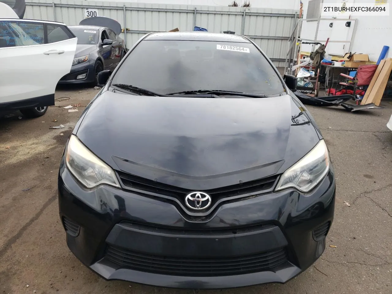 2015 Toyota Corolla L VIN: 2T1BURHEXFC366094 Lot: 78182564