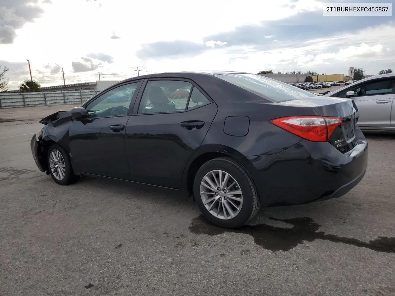 2015 Toyota Corolla L VIN: 2T1BURHEXFC455857 Lot: 78204924