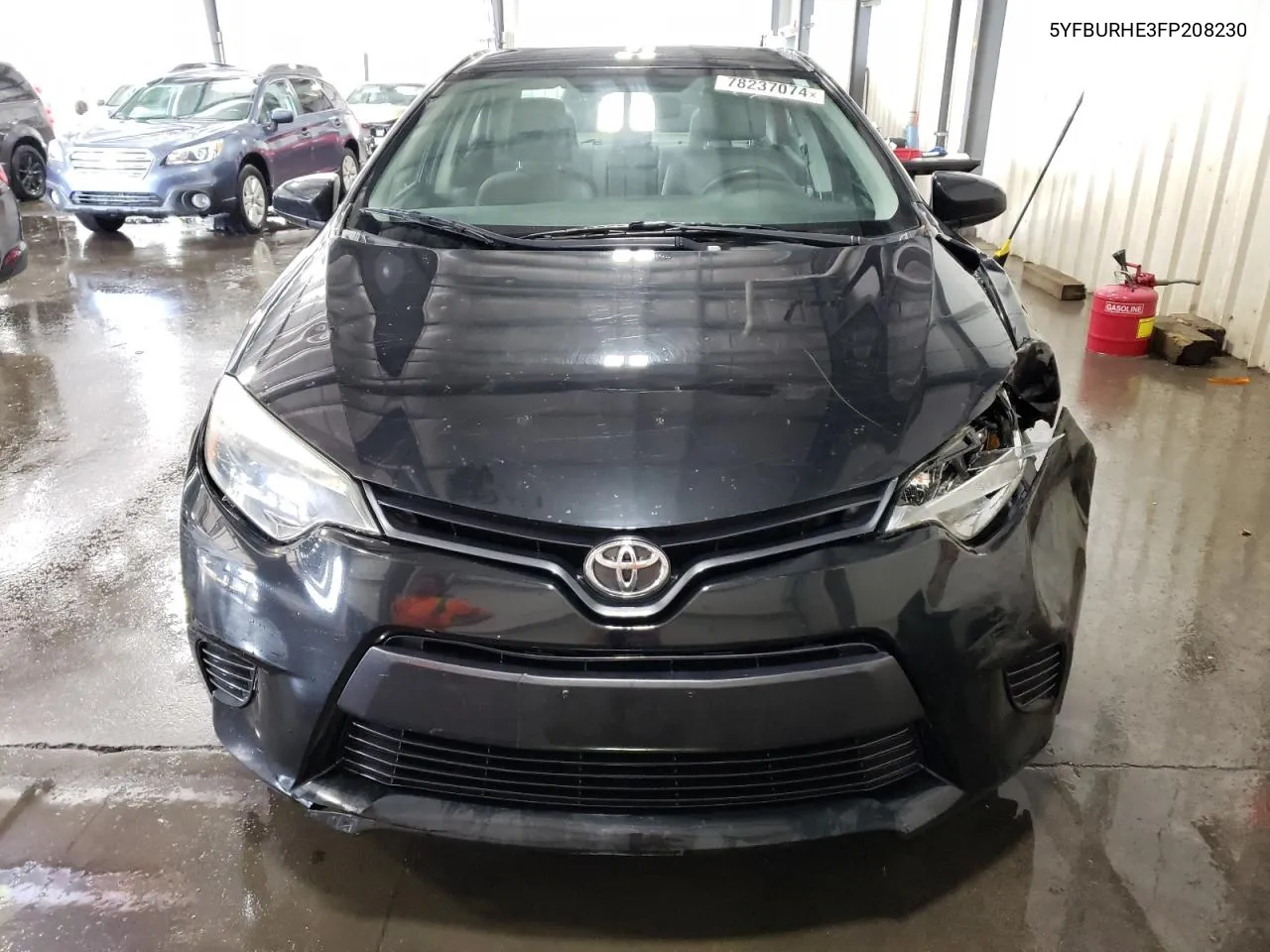 2015 Toyota Corolla L VIN: 5YFBURHE3FP208230 Lot: 78237074