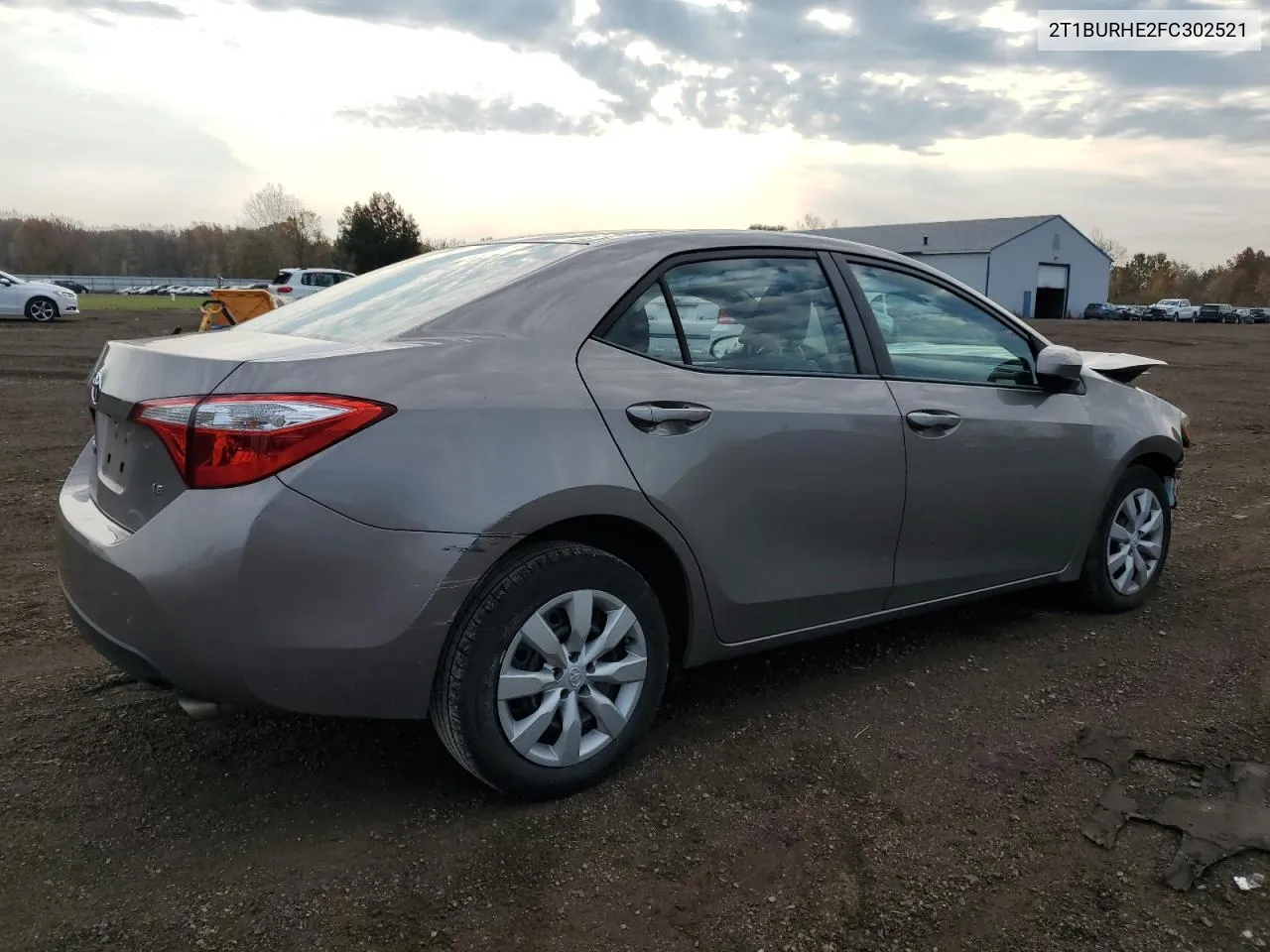 2015 Toyota Corolla L VIN: 2T1BURHE2FC302521 Lot: 78262674