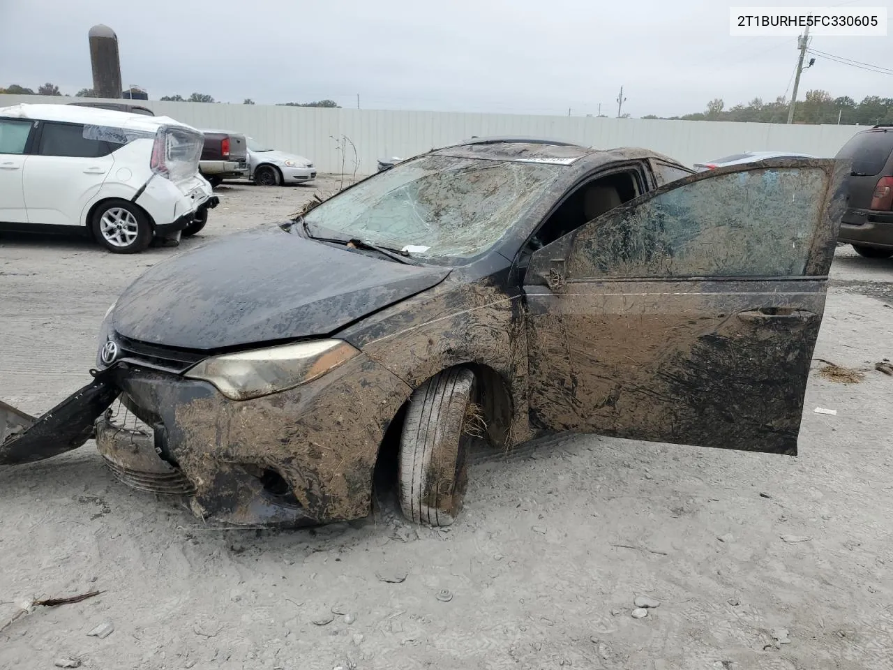 2015 Toyota Corolla L VIN: 2T1BURHE5FC330605 Lot: 78296134