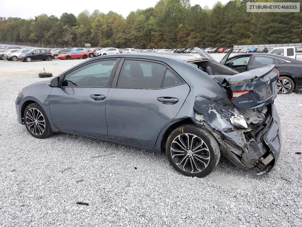 2015 Toyota Corolla L VIN: 2T1BURHE1FC468335 Lot: 78424764