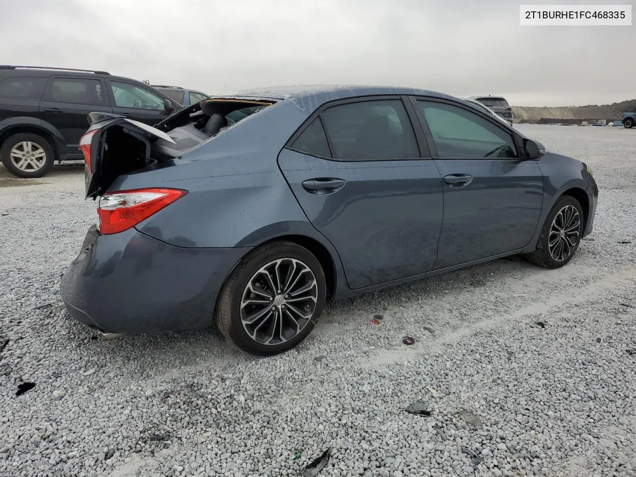 2015 Toyota Corolla L VIN: 2T1BURHE1FC468335 Lot: 78424764