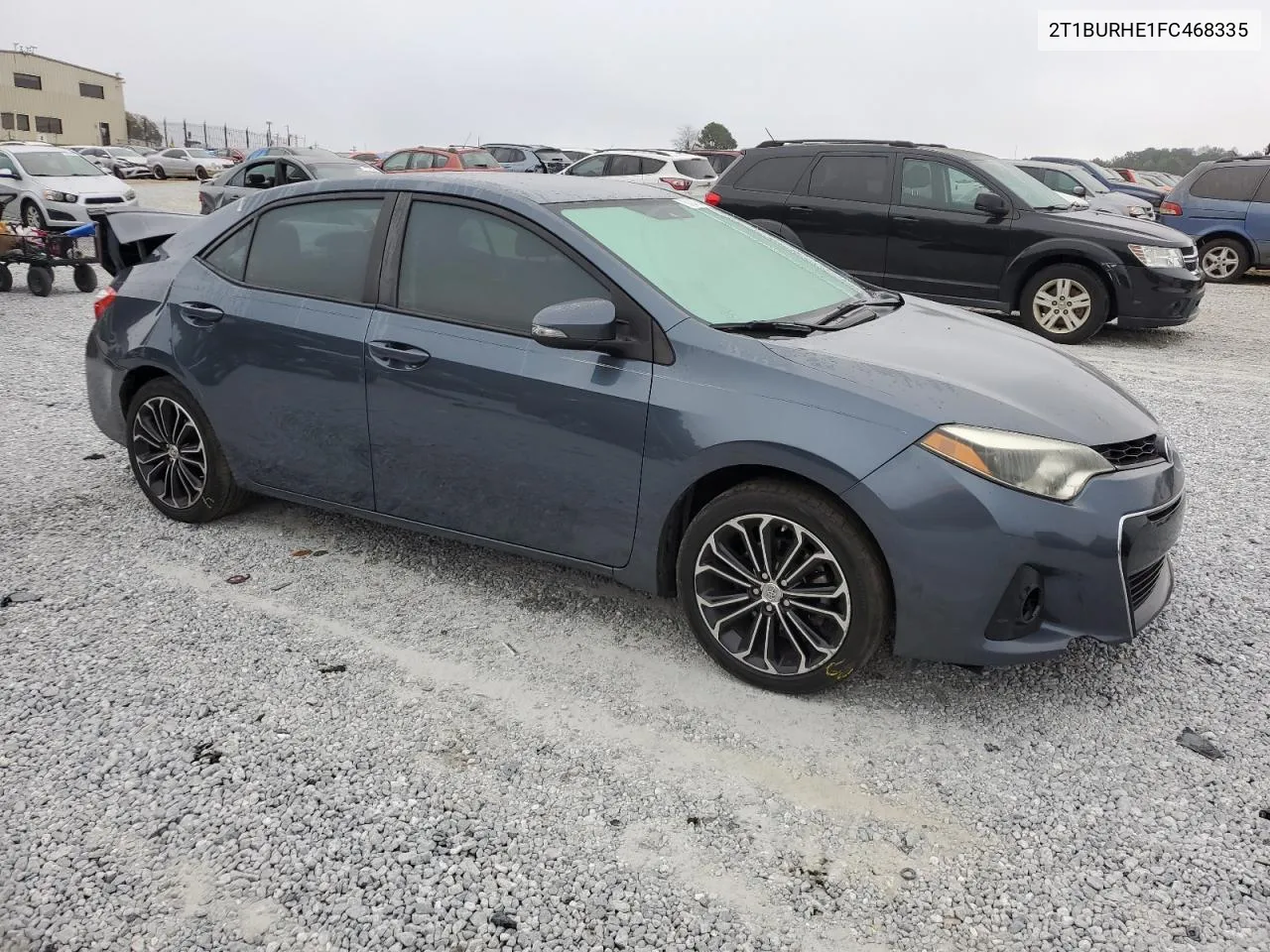 2015 Toyota Corolla L VIN: 2T1BURHE1FC468335 Lot: 78424764