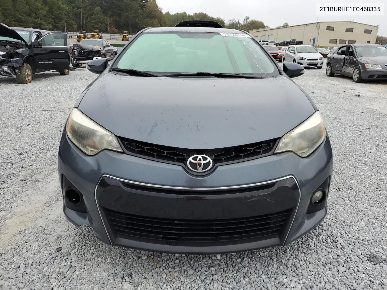 2015 Toyota Corolla L VIN: 2T1BURHE1FC468335 Lot: 78424764