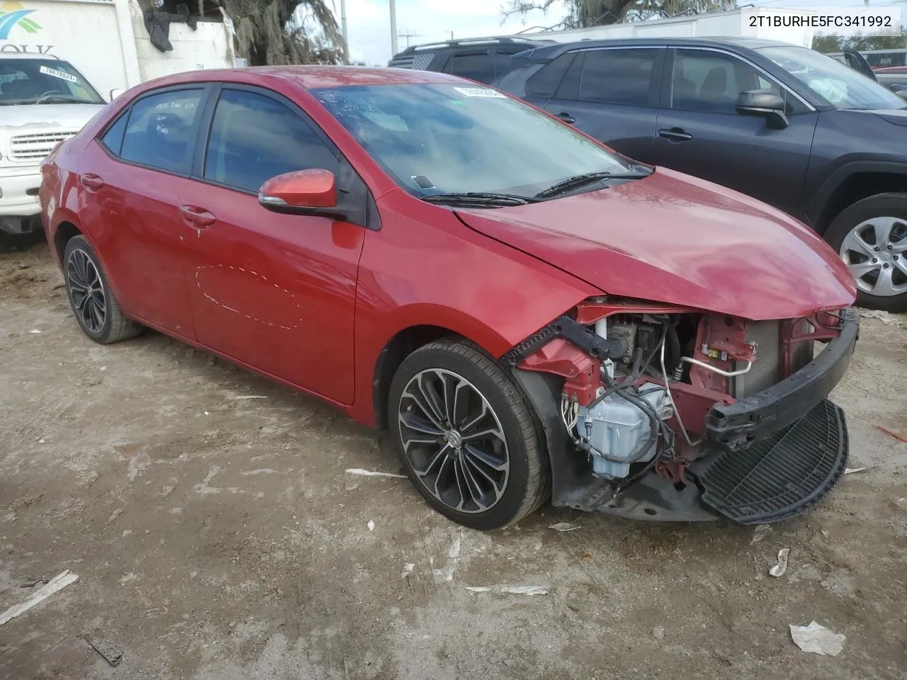 2015 Toyota Corolla L VIN: 2T1BURHE5FC341992 Lot: 78445884