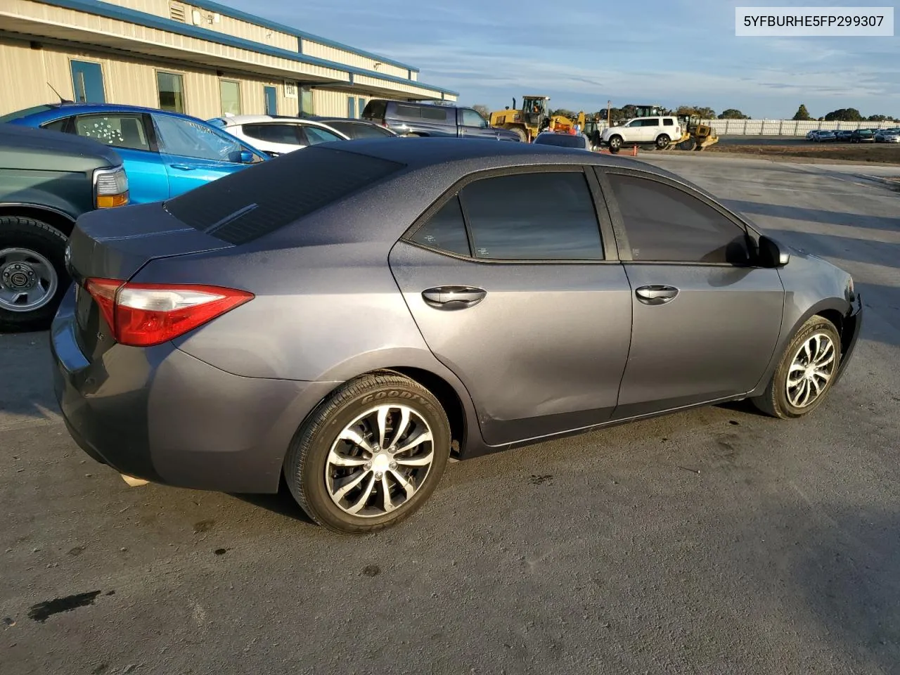 2015 Toyota Corolla L VIN: 5YFBURHE5FP299307 Lot: 78455034