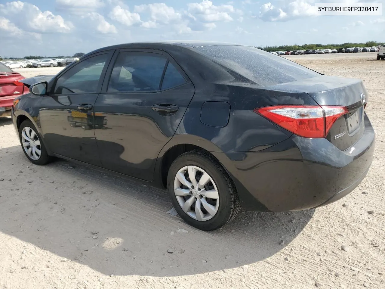 2015 Toyota Corolla L VIN: 5YFBURHE9FP320417 Lot: 78587384