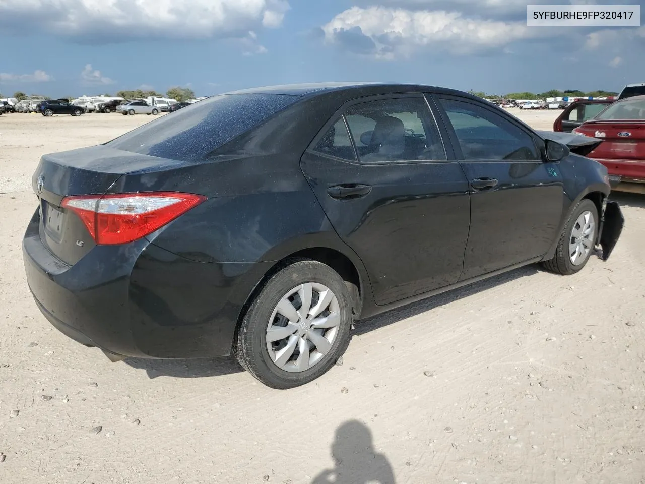 2015 Toyota Corolla L VIN: 5YFBURHE9FP320417 Lot: 78587384