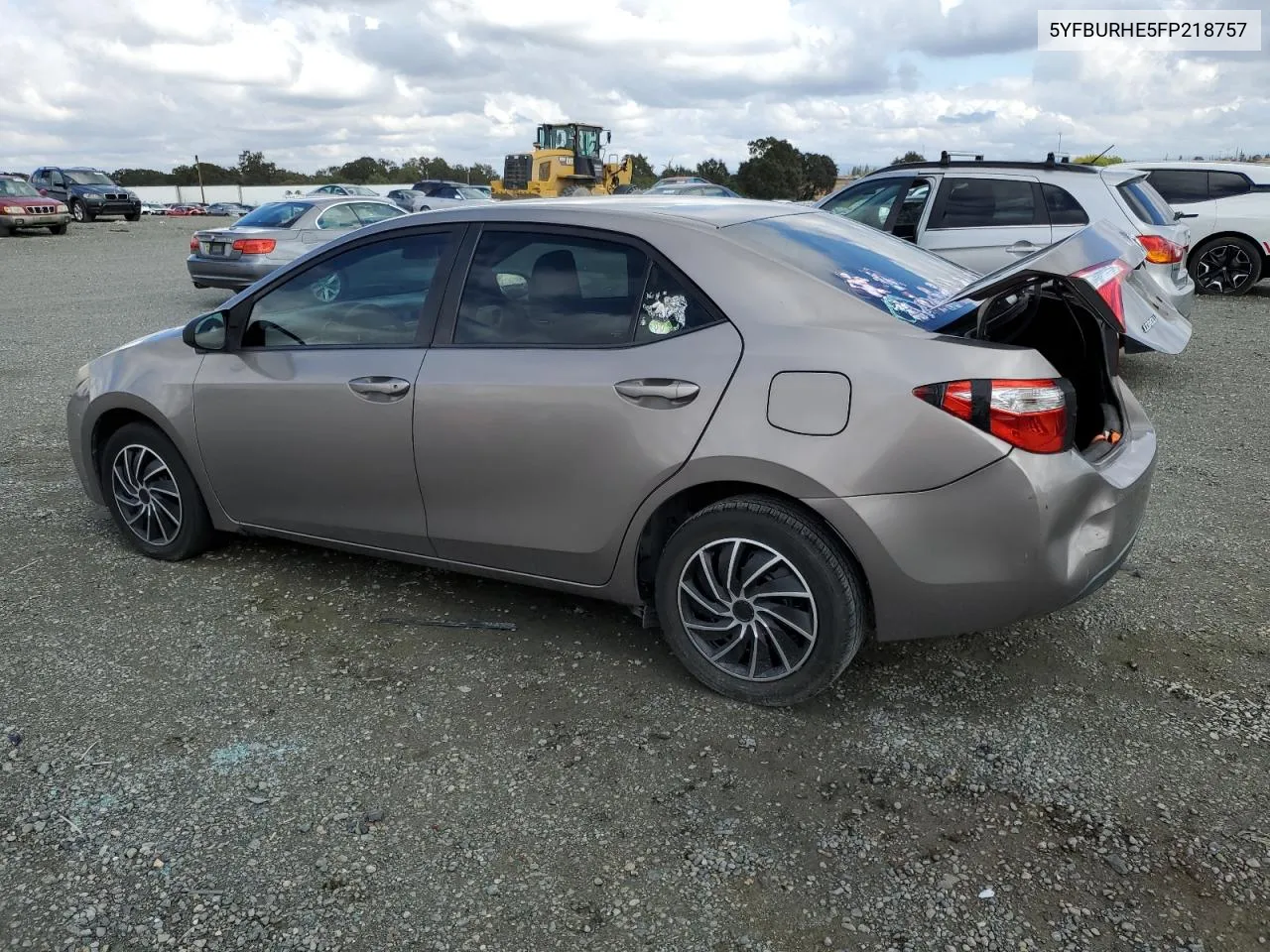 2015 Toyota Corolla L VIN: 5YFBURHE5FP218757 Lot: 78702004