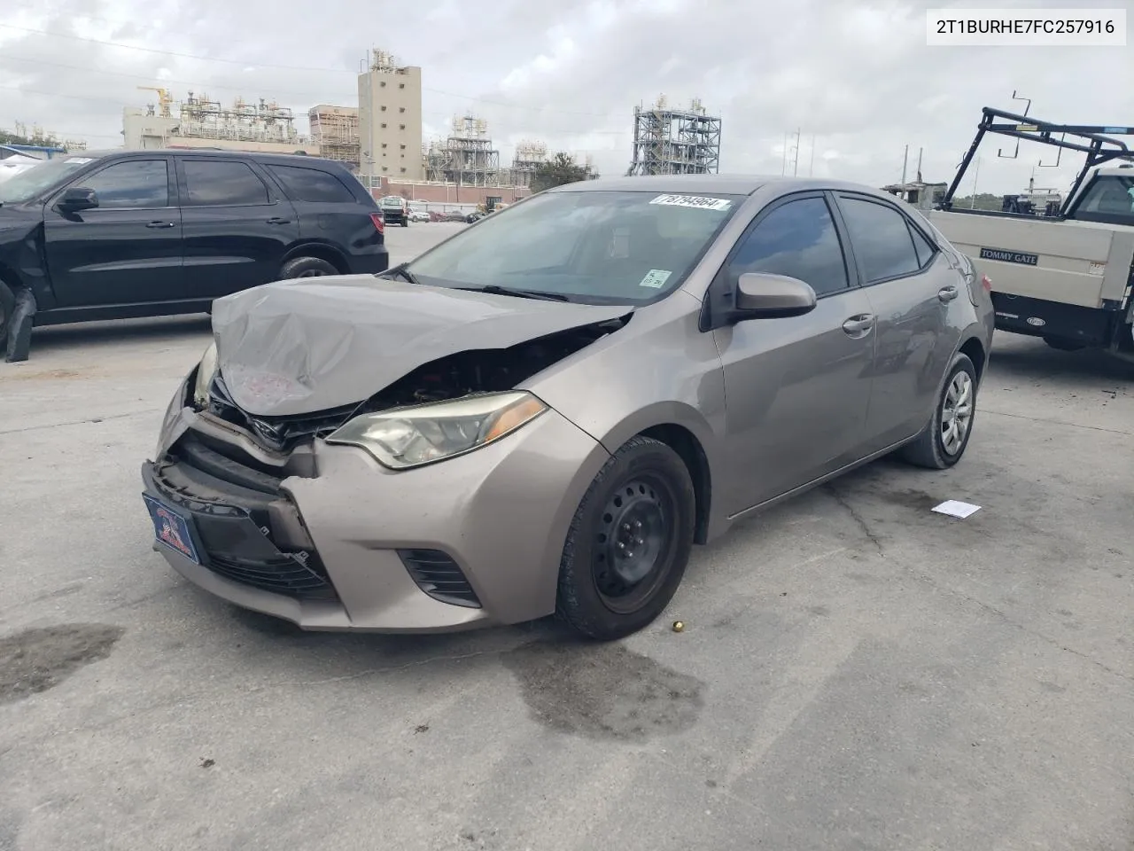 2015 Toyota Corolla L VIN: 2T1BURHE7FC257916 Lot: 78794964