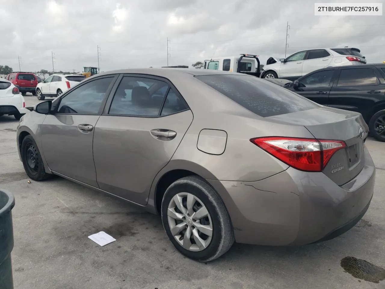 2015 Toyota Corolla L VIN: 2T1BURHE7FC257916 Lot: 78794964